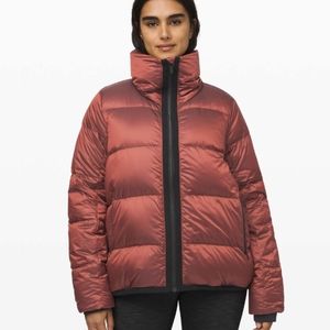 lululemon athletica Red Puffer Jacket